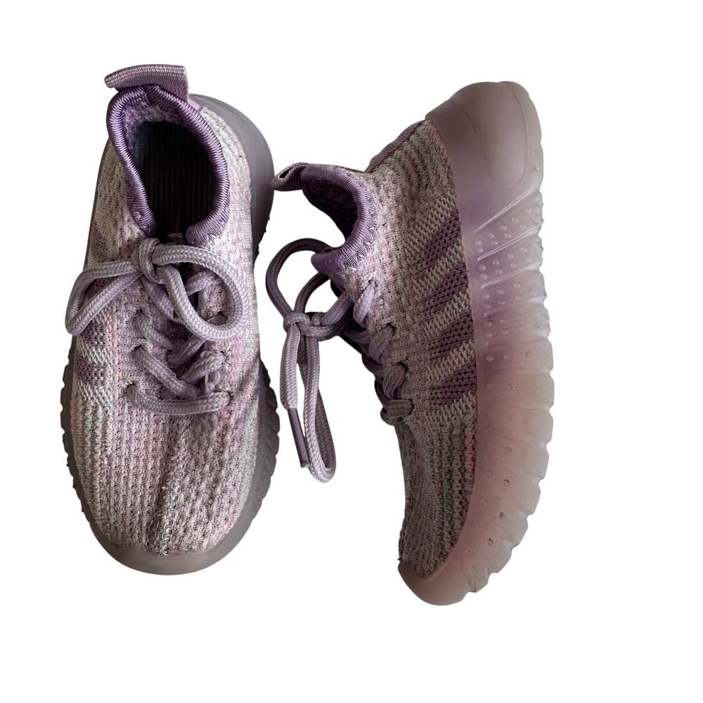 Cute Purple Lace-Up Sneakers - Size 7 Toddler Shoes